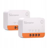 2x Sonoff ZBMINIL2 Inteligentny Przekaźnik Dopuszkowy Bez N ZigBee eWeLink