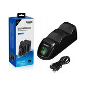 Ładowarka Dobe do 2 padów PS4 czarna