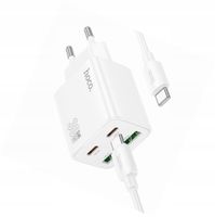 Ładowarka Hoco N56 30W 4 wejścia USB-C biała do Samsung Galaxy A16 4G