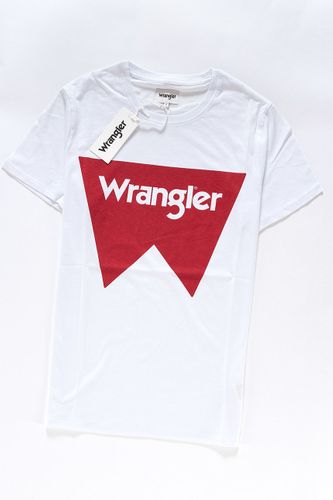 WRANGLER SS LOGO TEE WHITE W7C50FQ12 M na Arena.pl