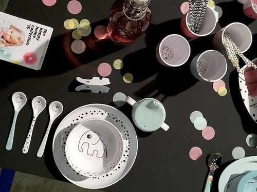 Miska Done By Deer Dots Niebieska na Arena.pl