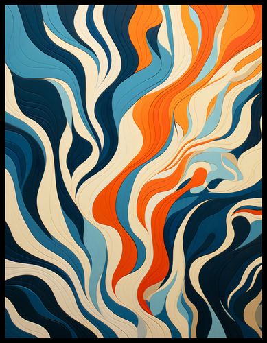 Plakat 50x65cm Oceaniczne Fale na Arena.pl