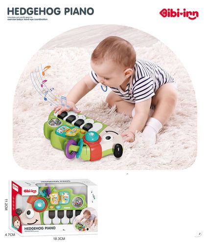 DLA MAŁYCH MUZYKÓW MAGICZNE PIANINKO JEŻYK na Arena.pl