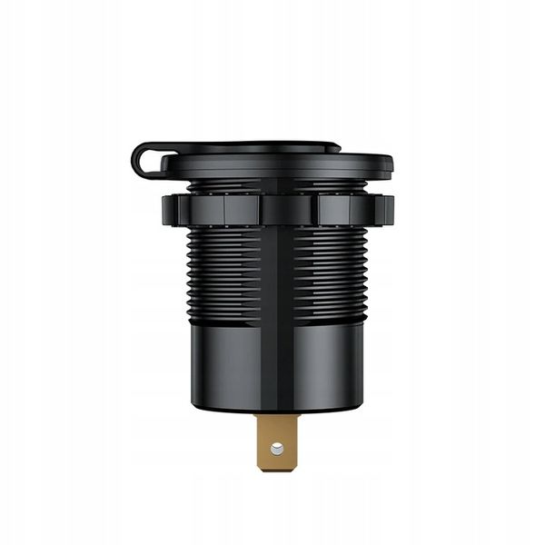 ŁADOWARKA SAMOCHÓD 2x USB 4.8A WOLTOMIERZ MIERNIK zdjęcie 1
