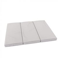 materac gimnastyczny Kometa 150x100x10 trzyczęściowy szary