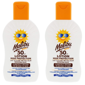 Zestaw 2x Malibu Kids Lotion Balsam Ochronny Dla Dzieci SPF50 200ml