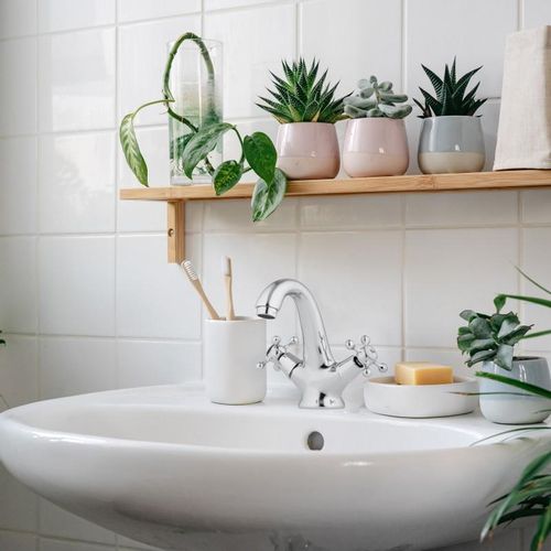 Bateria umywalkowa stojąca kran retro na Arena.pl