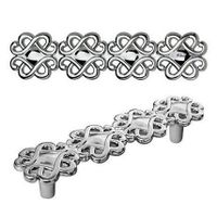 UCHWYT DO MEBLI RABESCO 15308Z1280B.36 Rozstaw w mm - 128, Kolor pokrycia - Chrom połysk