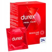 DUREX Prezerwatywy FEEL THIN CLASSIC bardzo cienkie i dopasowane 24 szt.