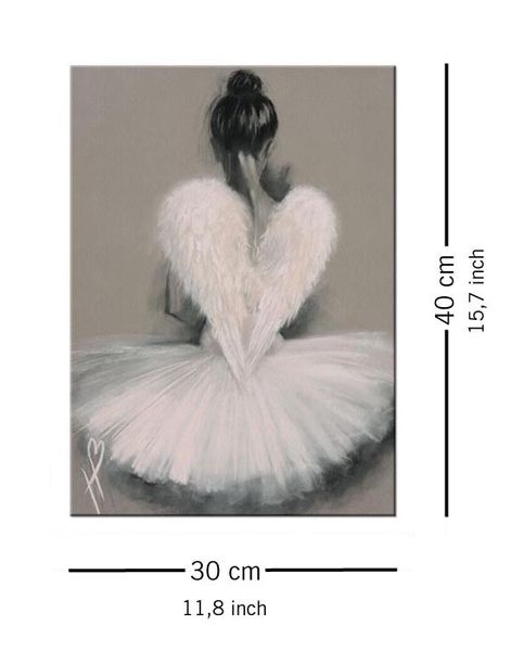 Angel Wings - Obraz na płótnie 30x40 cm zdjęcie 4