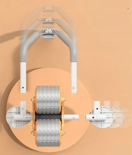 Koło ROLLER Do Ćwiczeń MIĘŚNI BRZUCHA Kółko ABS na Arena.pl