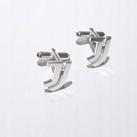 Spinki do koszuli mankietów Juventus srebro