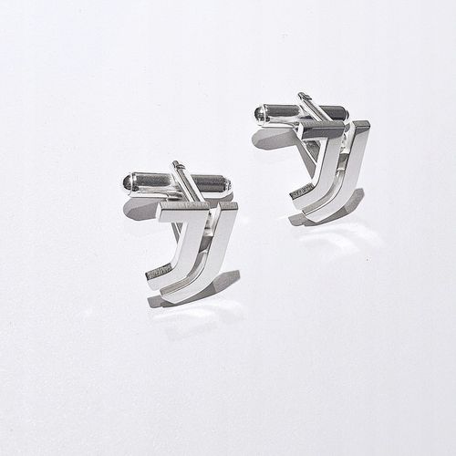 Spinki do koszuli mankietów Juventus srebro na Arena.pl