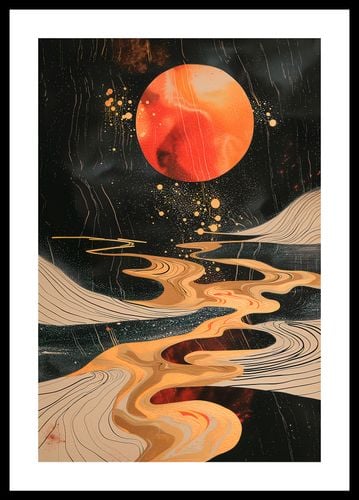 Plakat 30x45cm Planetarny Taniec na Arena.pl