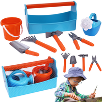 Zestaw Ogrodnika Narzędzia Ogrodnicze Dla Dzieci W Skrzynce Konewka Wiadro