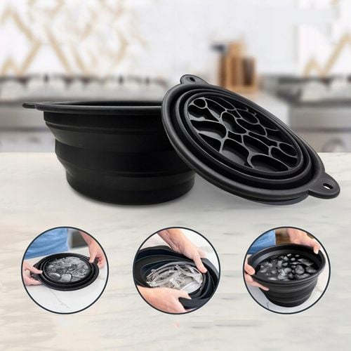 Skadana miska do kąpieli lodowej na twarzy gębokie chodzenie efekt 03 na Arena.pl