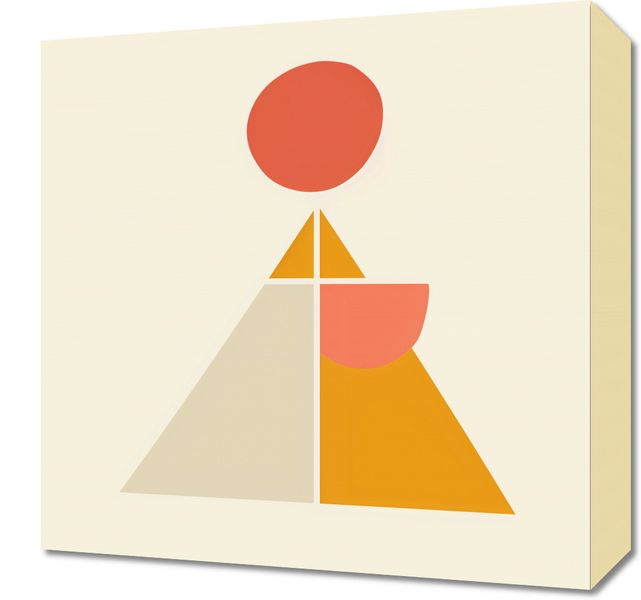 Obraz 40x40cm Piramida Równowagi zdjęcie 1