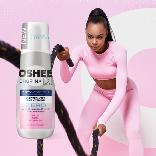 3 x HYDROKONCENTRAT OSHEE DROP IN ZERO Elektrolity i witaminy Grejpfrut na Arena.pl
