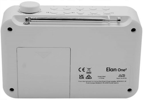 RZENOŚNE RADIO DAB+/FM Z BLUETOOTH Pure Elan One 2 Radio sieciowe/bateryjne na Arena.pl