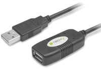 PRZEDŁUŻACZ KABEL HI-SPEED TECHLY USB 2.0 A-A M/F 10M AKTYWNY 023646