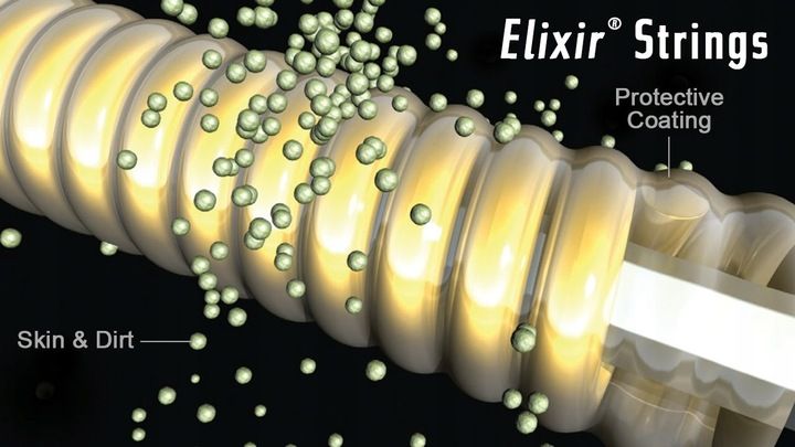 ELIXIR NanoWeb Phosphor Bronze Extra Light 10-47 struny do gitary akustyczn zdjęcie 4