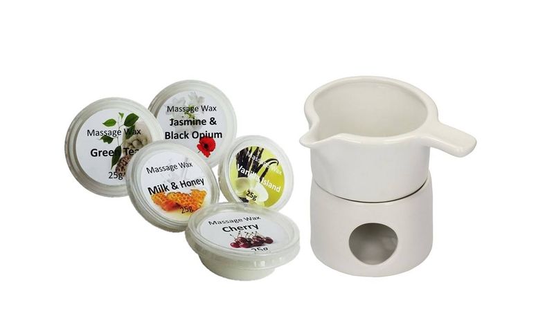 Wosk do masażu KAWA Z CZEKOLADĄ 25g zdjęcie 3