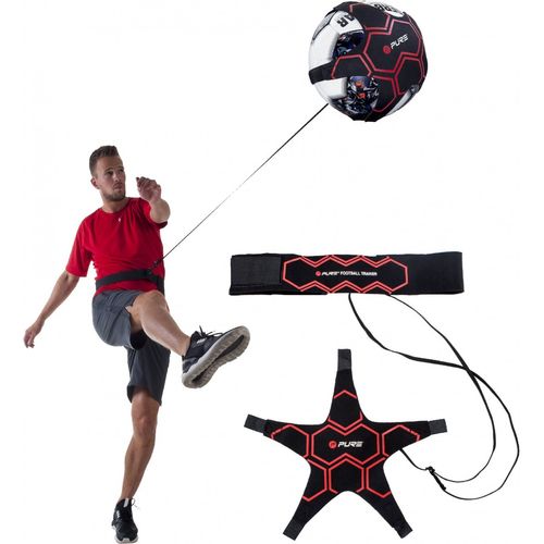 TRENAŻER DO PIŁKI NOŻNEJ Z GUMĄ BLACK RED PURE 2 IMPROVE na Arena.pl