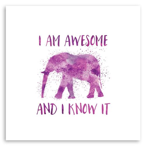 Deco Panel, I am awesome 40x40 na Arena.pl