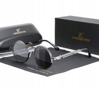 OKULARY Przeciwsłoneczne FOTOCHROM Leonki RETRO Steampunk oldschool VINTAGE