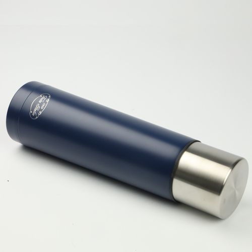 TERMOS GRANATOWY TERMICZNY 750ML STAL NIERDZEWNA BIDON NA GORĄCE NAPOJE na Arena.pl