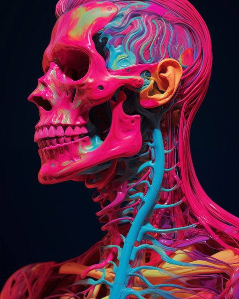 Plakat 40x50cm Anatomia Koloru zdjęcie 1