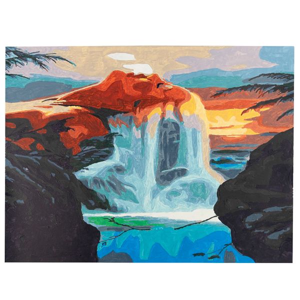 OBRAZ DO MALOWANIA PO NUMERACH BEZ RAMY 30x40 zdjęcie 4