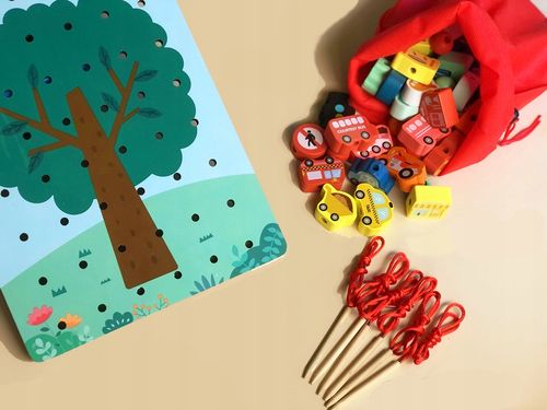 klocki cyferki drzewo jhtoy-988 na Arena.pl