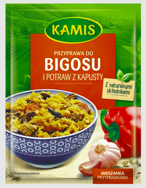 KAMIS PRZYPRAWA DO BIGOSU I KAPUSTY 20G zdjęcie 1
