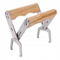 Chwytak chwytacz do ramek z drewnianą rączką do wyciągania ramek Ula HEAVY