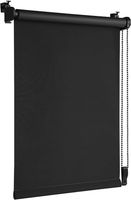 Roleta zaciemniająca termiczna 65x210 cm czarna blackout bez wiercenia