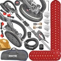 SZLIFIERKA ŻYRAFA DO SZLIFOWANIA GIPSU GŁADZI TYNKÓW TYNKU PAPIER LED 1700W