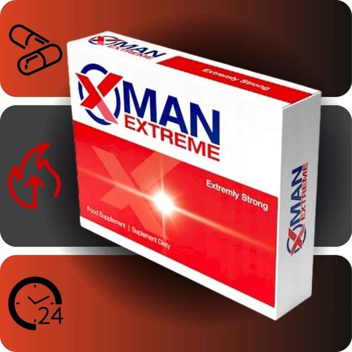 Tabletki na potencje erekcje wzwód MAN-EXTREME x10 kapsułek na Arena.pl