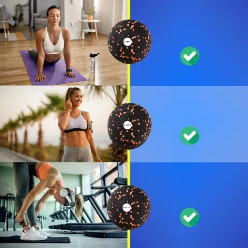 FIZJO ROLLER WAŁEK DO MASAŻU PIANKOWY GŁADKI EPP zdjęcie 4