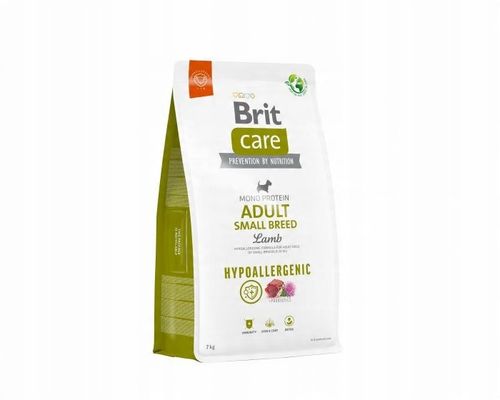 BRIT CARE Hypoallergenic dla dorosłych psów małych ras z jagnięciną 7kg na Arena.pl