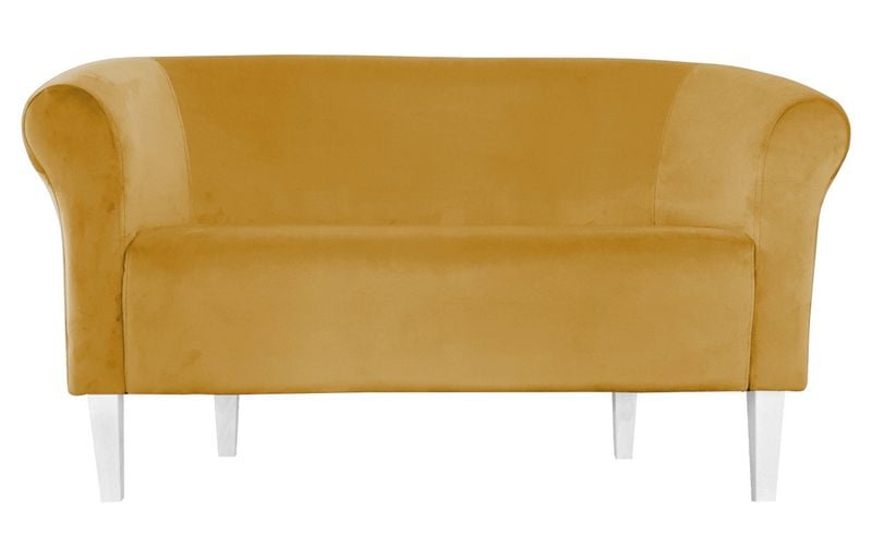 Sofa Milo MG15 miodowy nogi 20 białe zdjęcie 1