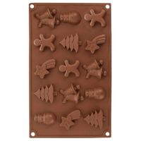 Foremka Świąteczna do Ciastek Pralin Forma Silikonowa na Ciastka Ciasteczka