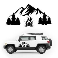 NAKLEJKA NA SAMOCHÓD las KAMPER przyczepę kempingową camper auto 100 cm