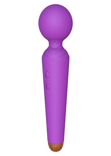 stymulator rechargeable power wand usb 10 functions   purple na Arena.pl