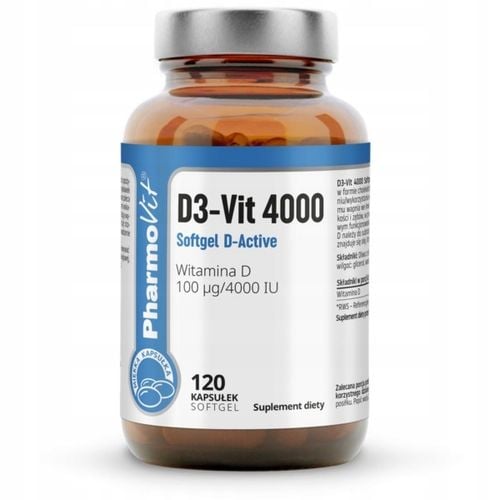 Pharmovit Witamina D3 4000 IU 120 kapsułek na Arena.pl