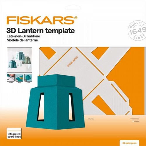 FISKARS SZABLON DO OZDÓB 3D PAPIEROWE LAMPION na Arena.pl