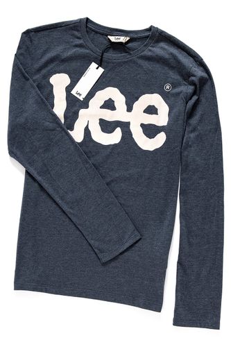 LEE LOGO TEE LS BRIGHT NAVY L63TUOCF S na Arena.pl