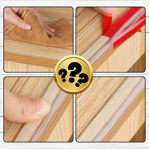 bezbarwna taśma zabezpieczająca kanty mebli listwa na rogi osłona krawędzi na Arena.pl