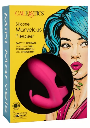 calexotics silicone marvelous pleaser mini masażer palcowy 10 trybow na Arena.pl