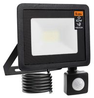 Naświetlacz LED SLIM 10W halogen z CZUJNIK RUCHU i zmierzchu reflektor